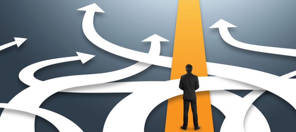 illustration of change management journey