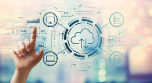 illustration of computer and code resiliency to ensure digital systems stay online for a business